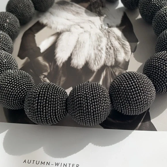 🔥❤️🔥❤️ Brunello Cucinelli Molini Bead Necklace NWOT🔥❤️🔥❤️ - Picture 5 of 11